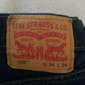 Levi's 559 34 x 34 jeans